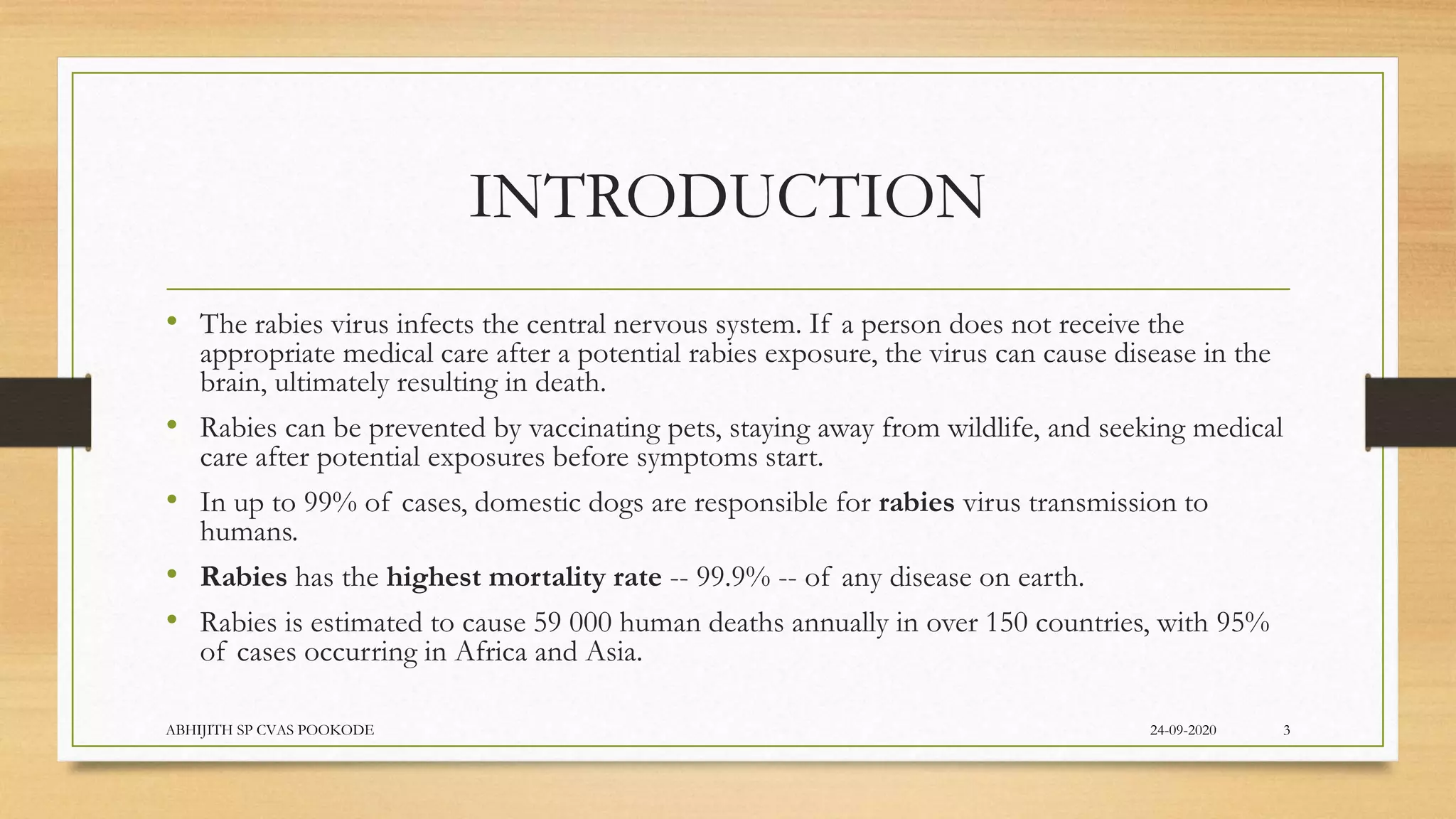 Rabies | PPT