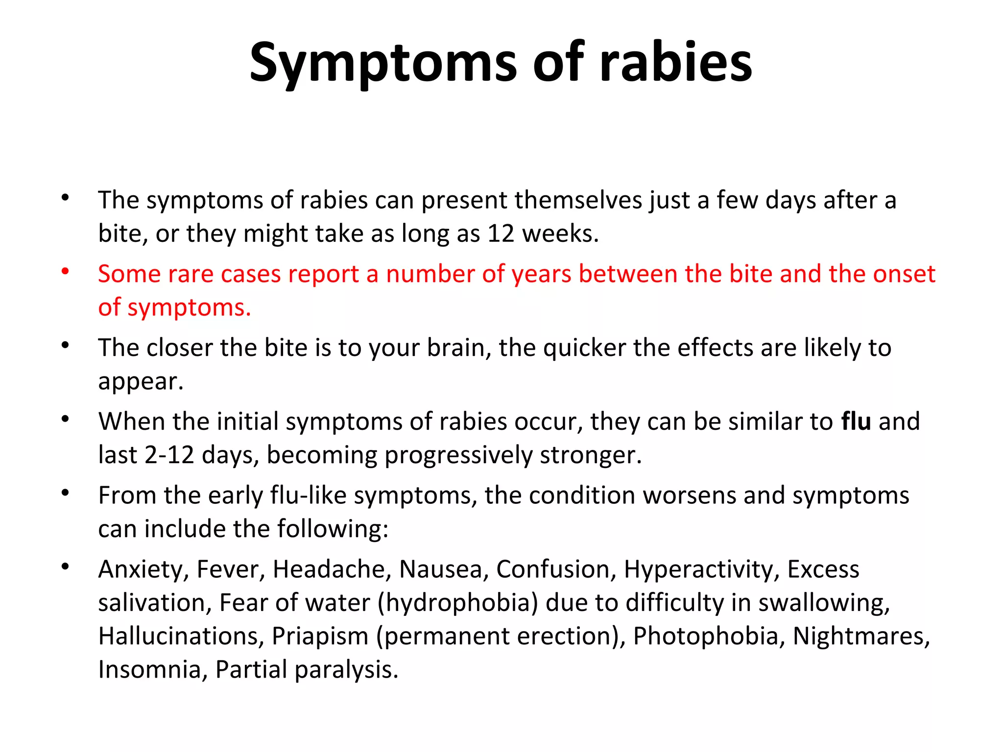 Rabies final | PPT