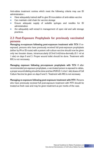 Rabies guidelines | PDF