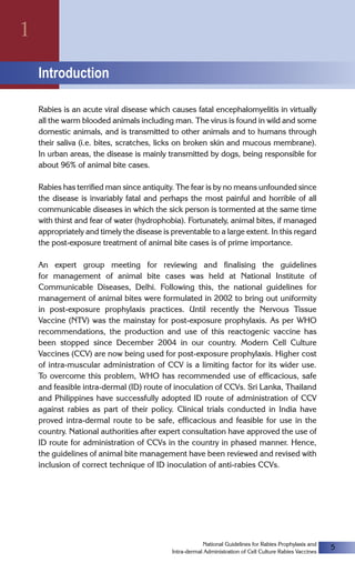 Rabies guidelines | PDF