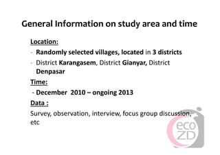Rabies in Bali: A chronology and experience made with an EcoHealth approach for a better control of rabies