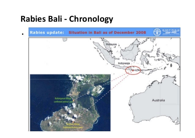 Rabies in Bali: A chronology and experience made with an EcoHealth ap…