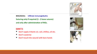 Infiltration Injection Rabies Rabies awareness and vaccination .pptx
