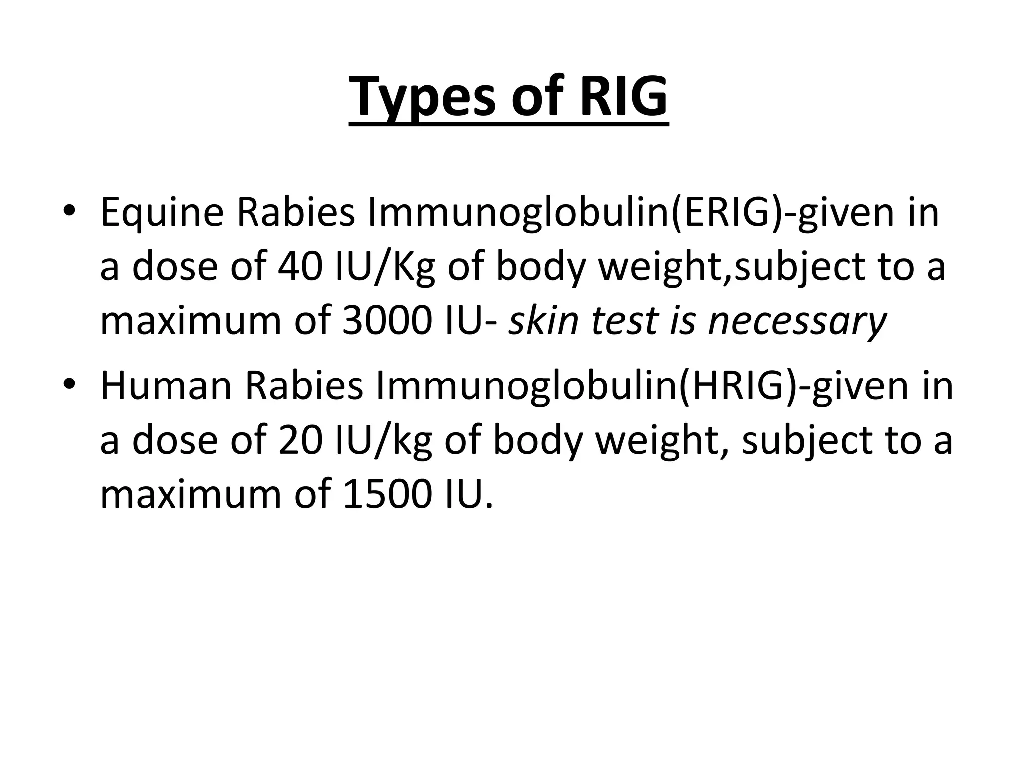 Rabies prevention | PPT