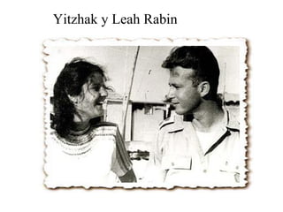 Yitzhak y Leah Rabin 