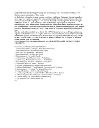 Rabindranath Tagore& Indian Classical Music July,2010 | PDF