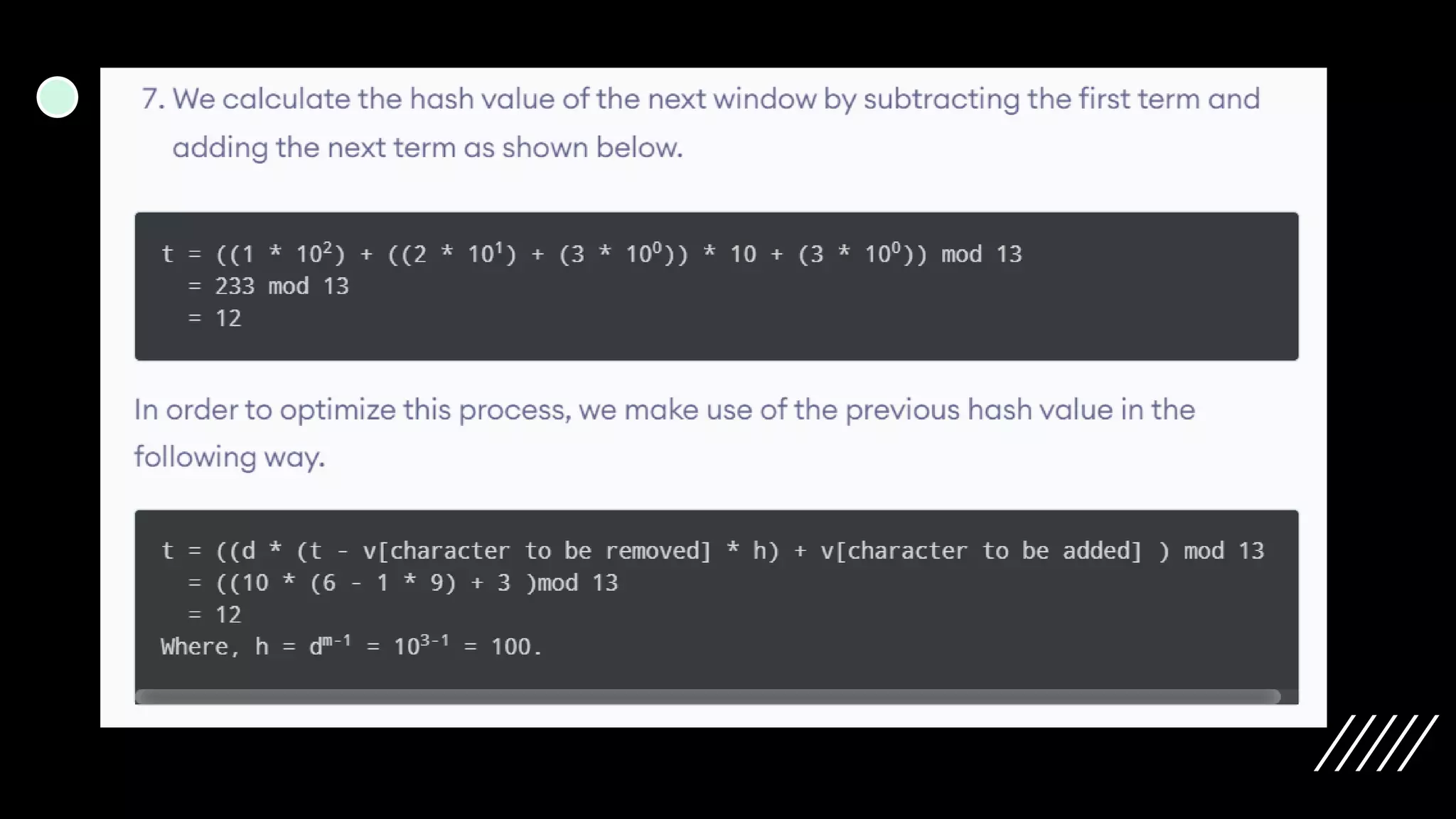 Rabin Karp ppt | PPTX