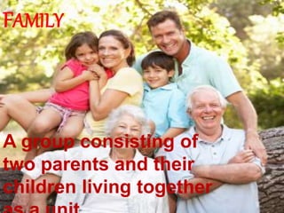 Family Part family matters | PPTX
