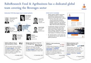 Rabobank Presents: Today's Beverage Market | PDF