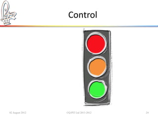 Control




02 August 2012   ©Q:PIT Ltd 2011-2012   24
 
