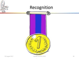 Recognition




02 August 2012    ©Q:PIT Ltd 2011-2012   26
 