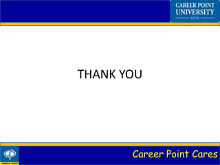 Career Point Cares
THANK YOU
 