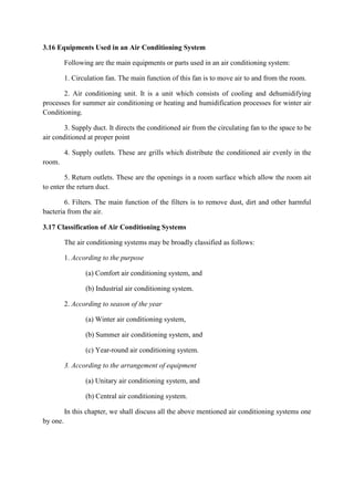 Rac unit-4 psychrometric processes | PDF