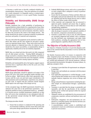  product assurance capability