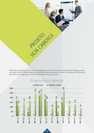 28
Banrisul SANTA CASA
Projeto Seja Cabergs
 