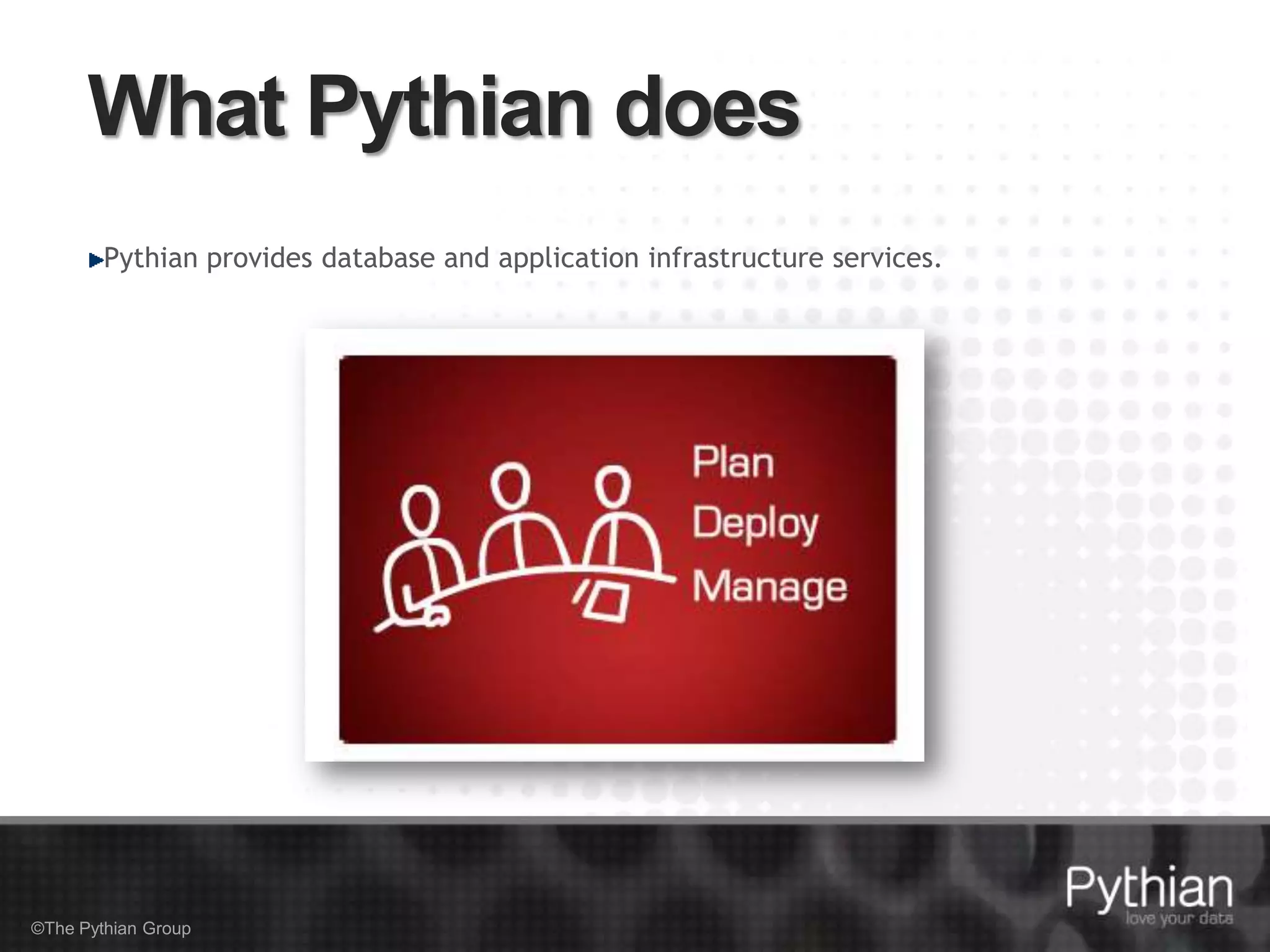 Joined Pythian 2003