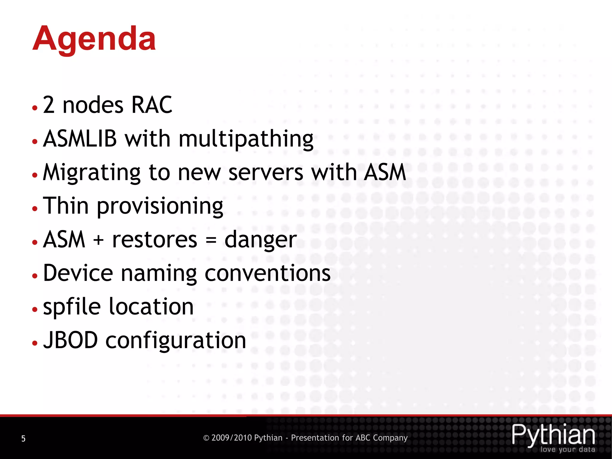 Part of Pythian Consulting Team