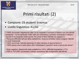 100% ha trovato l’esperienza utile