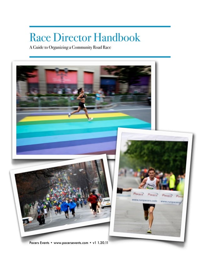 Race Director Handbook PDF