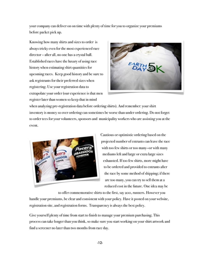 Race Director Handbook