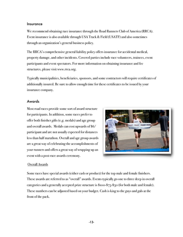 Race Director Handbook