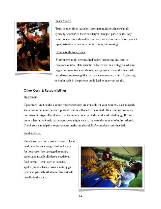 Race Director Handbook