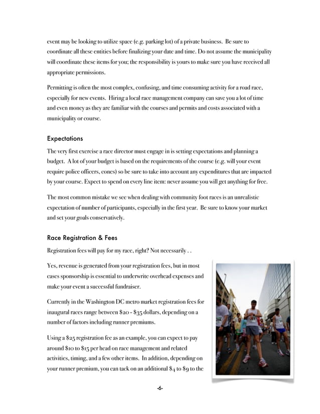 Race Director Handbook