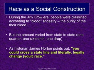 Race and Ethnicity: The Social Construction | PPT