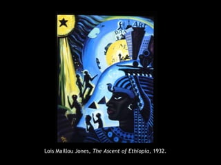 Lois Maillou Jones, The Ascent of Ethiopia, 1932. 
 