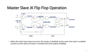 Race around and master slave flip flop | PPTX | Programming Languages ...