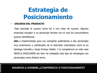 Perfil del ConsumidorProducto: eGo – Head & Shoulders