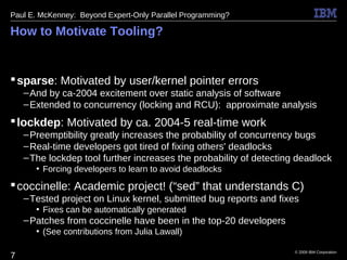 Beyond Expert-Only Parallel Programming | PPT