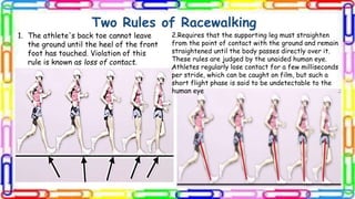 Race walking | PPTX