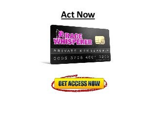 Act Now
 