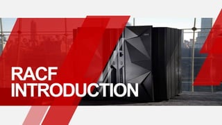 Racf Introduction RACF - The Basics (v1.2) | PDF