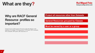 Define Racf RACF - The Basics (v1.2) | PDF