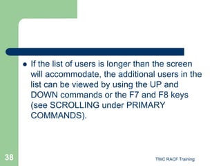 Racf Guide RACF Managers Operating Standards_Procedures.ppt