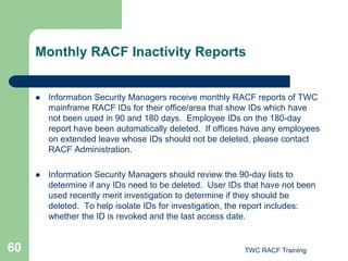 RACF Managers Operating Standards_Procedures.ppt
