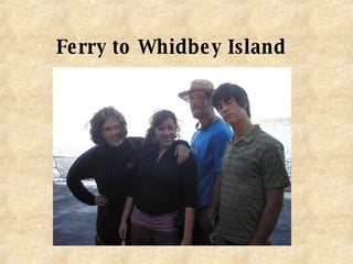 Ferry to Whidbey Island 