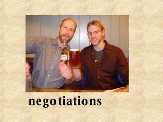 negotiations 