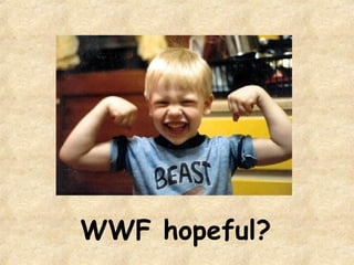 WWF hopeful? 
