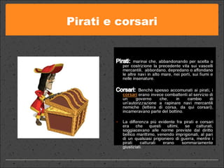 Pirati e corsari 