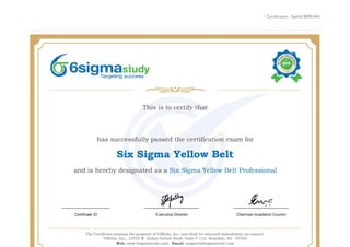  Certification : Rachid BERKANI
 Page 6 | +213541720389
 