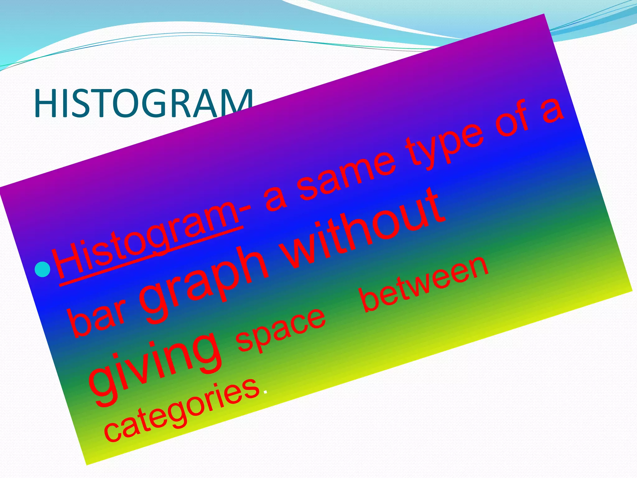HISTOGRAM
 