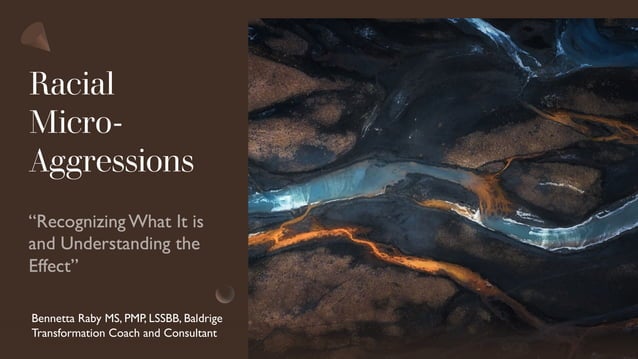 Racial microaggressions, B. Raby | PPT
