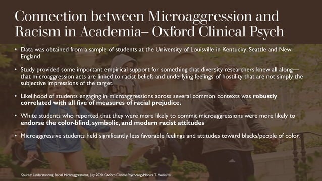Racial microaggressions, B. Raby | PPT