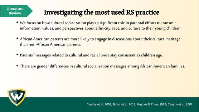 Representation Through Racial Socialization in Early Childhood | PPTX ...