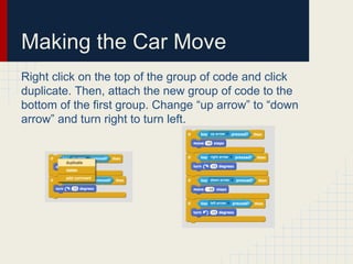 Scratch Programming Racing Game Tutorial | PDF