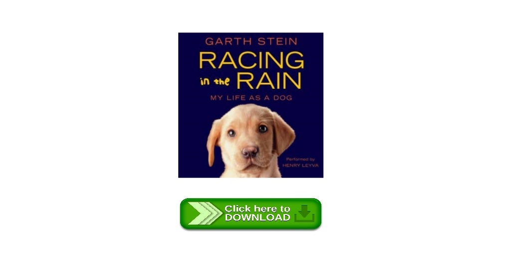 racing in the rain my life as a dog