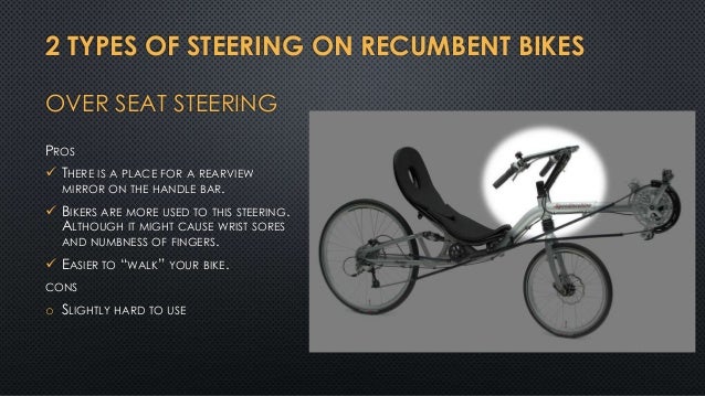 types of recumbent bikes